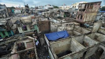 240 Rumah Hangus Terbakar di Pemukiman Padat Penduduk Tomang Utara