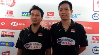 Menang Mudah di Laga Perdana, Hendra / Ahsan: Kirain Bakal Seru, Ternyata..