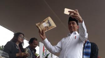 Hadiri Harlah NU Ke-93, Jokowi: Saya Merasa Adem Bersama Kyai