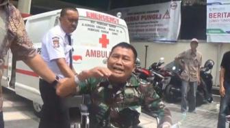 Kapten Leo Teriak Sambil Diinfus: Pak Panglima, Pak Presiden Tolong Saya