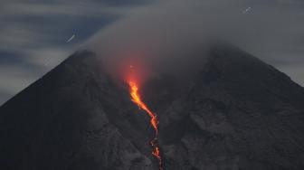 Semburan Awan Panas Merapi Dianggap Masih Tergolong Kecil