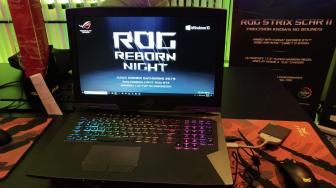 Asus ROG G703GX Mendarat di Indonesia, Dibanderol Rp 80,9 Juta