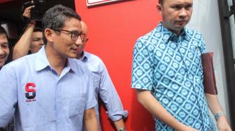 Jenguk Ahmad Dhani, Sandiaga Uno Singgung Nama Mulan Jameela