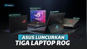 Awali 2019, ASUS Meluncurkan 3 Laptop ROG Berbasis Nvidia GeForce RTX