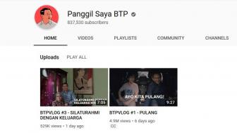 Baru Sepekan, Ahok Pecundangi Jokowi di YouTube