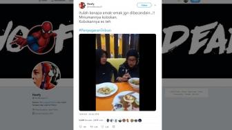 Tidak Fokus, Aksi Ibu-ibu Ini Bikin Ngakak Warganet