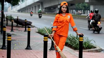 Sempat Viral, PPSU Cantik Sellha Purba Kecelakaan Ditabrak Motor