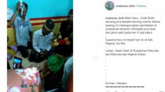 Kisah Viral Pasangan Menikah di Puskesmas, Begini Fakta di Baliknya