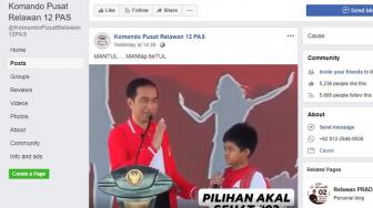 CEK FAKTA: Jokowi Tanya Apa Cita-citanya, Siswa SD Ini Mau Prabowo Menang