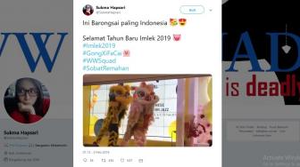 Anti Mainstream, Begini Atraksi Barongsai dengan Kearifan Lokal