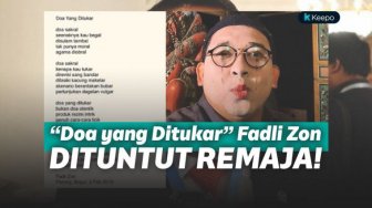 Fadli Zon yang Mendadak Pujangga Kini Dituntut Remaja Karena Salah Satu Pui