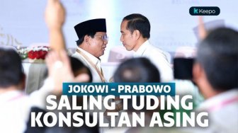 Pilpres 2019 Makin Panas, Jokowi dan Prabowo Saling Tuding Pakai Konsultan 