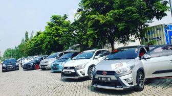 Komunitas Pencinta Toyota Yaris Tumplek di Yogyakarta