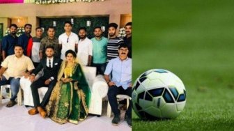 Pria Ini Rela Meninggalkan Pesta Pernikahan Demi Main Bola Sama Temen