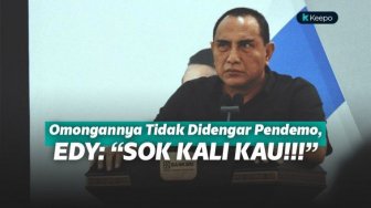Jengkel Tak Didengar Omongannya, Edy Rahmayadi ke Pendemo : Sok Kali Kau! 