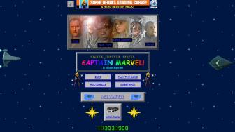 Nostalgia, Penggemar Captain Marvel Wajib Mampir ke Situs Web Ini