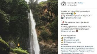 Adem Banget, Menikmati Derasnya Air Terjun Ogi di Pulau Flores