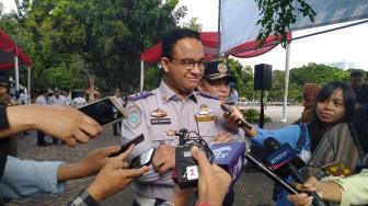 Bangun Tempat Parkir Kendaraan, Anies Minta Warga Jakarta Maksimalkan MRT