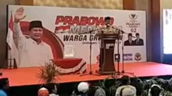 Prabowo Sebut Tampang Grobogan Ireng, TKN: Guyonan Rasis