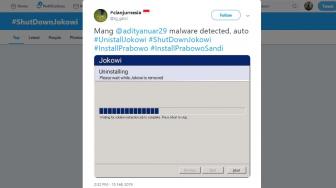 Tagar #ShutDownJokowi Jadi Trending di Twitter, Ada Apa?