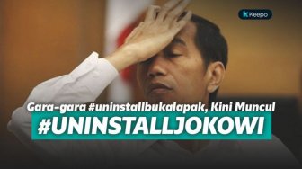 Buntut #UninstallBukalapak, Muncul #UninstallJokowi Trending Topic
