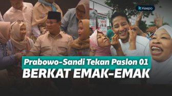 Didukung Emak-Emak dan Millenial, Prabowo-Sandi Tekan Posisi Jokowi-Ma’ruf!