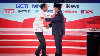 Survei Polmark: Prabowo Subianto Masih Berpeluang Kalahkan Jokowi
