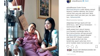 Putri Pertama Ma'ruf Amin Jenguk Ani Yudhoyono di Singapura