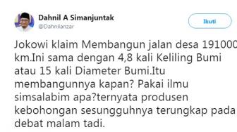 Sebut Jokowi Pakai Ilmu Simsalabim, Dahnil Anzar Dirisak Warganet