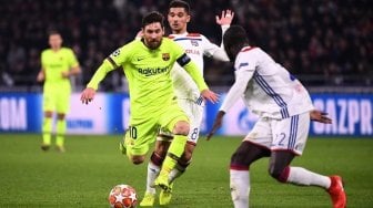 Hasil Liga Champions: Lyon vs Barcelona Imbang Tanpa Gol