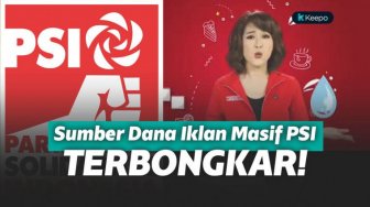 PSI Genjot Iklan di Televisi, Grace Natalie Bongkar Sumber Dananya! 