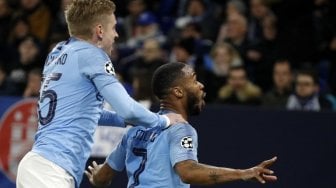 Hasil Liga Champions: Sepuluh Pemain Manchester City Bungkam Schalke 3-2