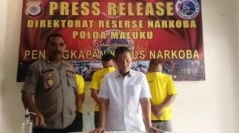 Digerebek Pesta Sabu, Ajudan Wagub Maluku Ternyata Nyambi Jadi Bandar