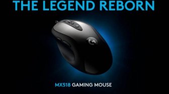 Logitech Kembali Rilis “Sang Legenda” Mouse Gaming MX518 Seharga $60