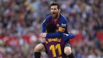 Messi Mengamuk, Barcelona Permalukan Sevilla di Ramon Sanchez Pizjuan