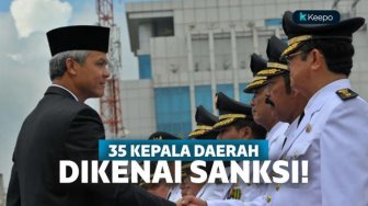 Deklarasikan Dukungan Pada Jokowi-Ma'ruf, Ganjar Pranowo dan 35 Kepala