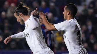 VIDEO: Gara-gara Ini Bale Tolak Pemanasan di Laga Levante vs Real Madrid