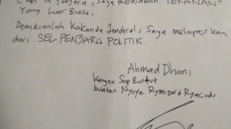 Ahmad Dhani Curhat Sangat Tertekan di Penjara Rutan Madaeng