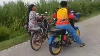 Geber-Geber Motor ke Emak-Emak, Pria Ini Langsung Kualat