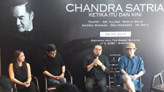 Chandra Satria, Backing Vokal Chrisye Sejak 90-an Siap Gelar Konser