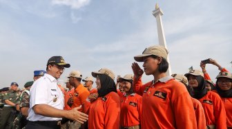 Anies Minta Pasukan TNI-Polri Jaga Jakarta Selama Pemilu