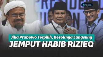 Bukan Janji Politik, Jika Terpilih, H+1 Prabowo Akan Jemput Habib Rizeq!