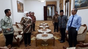 Cegah Korupsi di Jatim, KPK Temui Khofifah dan Emil Dardak