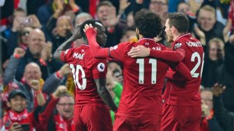 Pesta Gol, Liverpool Masih Pimpin Klasemen Liga Inggris