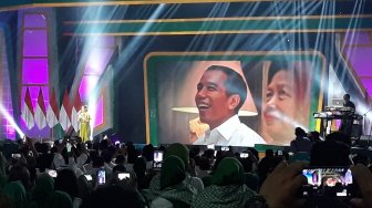 Diiringi Lagu Bunda, Momen Kenangan Keluarga Jokowi Diputar di Harlah PPP