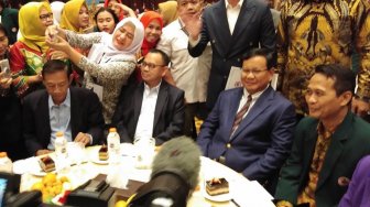 Susul Jokowi, Prabowo Dialog Bersama 7 Organisasi Kesehatan di Bidakara