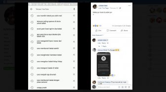 Ngeri! Lihat Postingan Riwayat Pencarian Adik soal Kakaknya