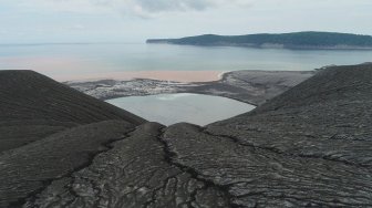 Update Status Gunung Anak Krakatau, Masyarakat Dilarang Mendekat Radius 5 Km