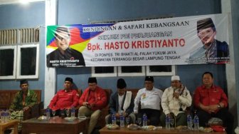 Kiai di Lampung Dukung Jokowi - Ma&#039;ruf Amin Lewat Gerakan Sate Jowo
