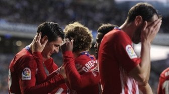 Morata Bicara Soal Spekulasi Masa Depan Saul dan Griezmann